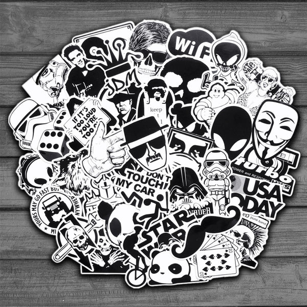 Stickers Noir&amp;Blanc